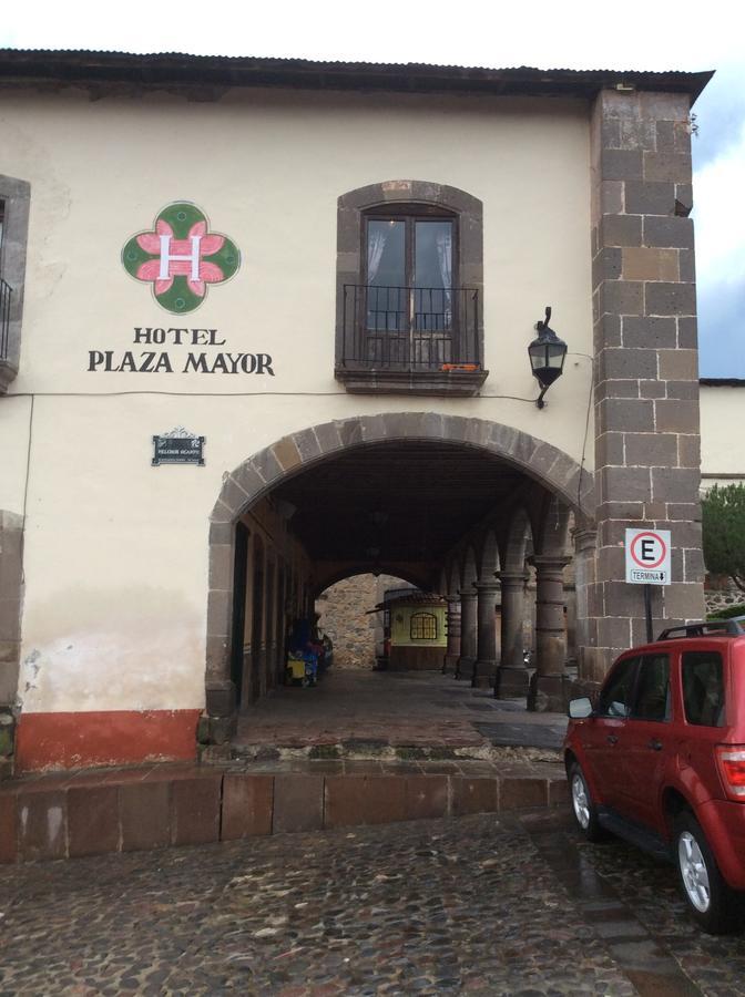 Hotel Plaza Mayor Tlalpujahua de Rayón 外观 照片